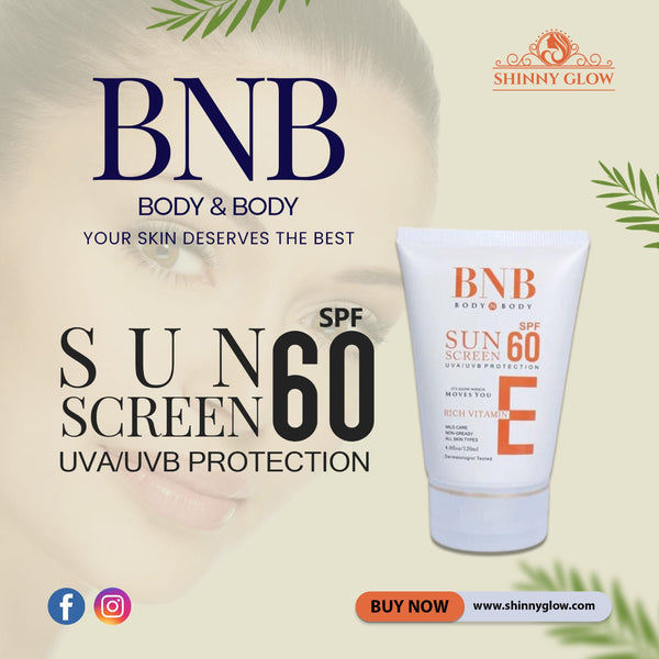 BNB Sunscreen 60 SPF